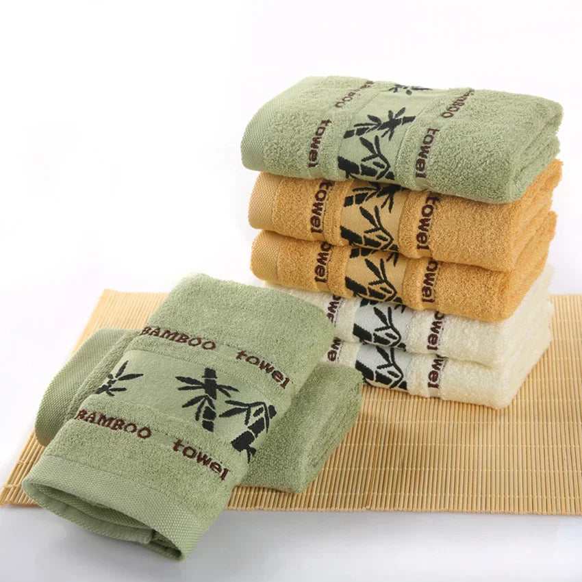 Bamboo Fiber Towels Set