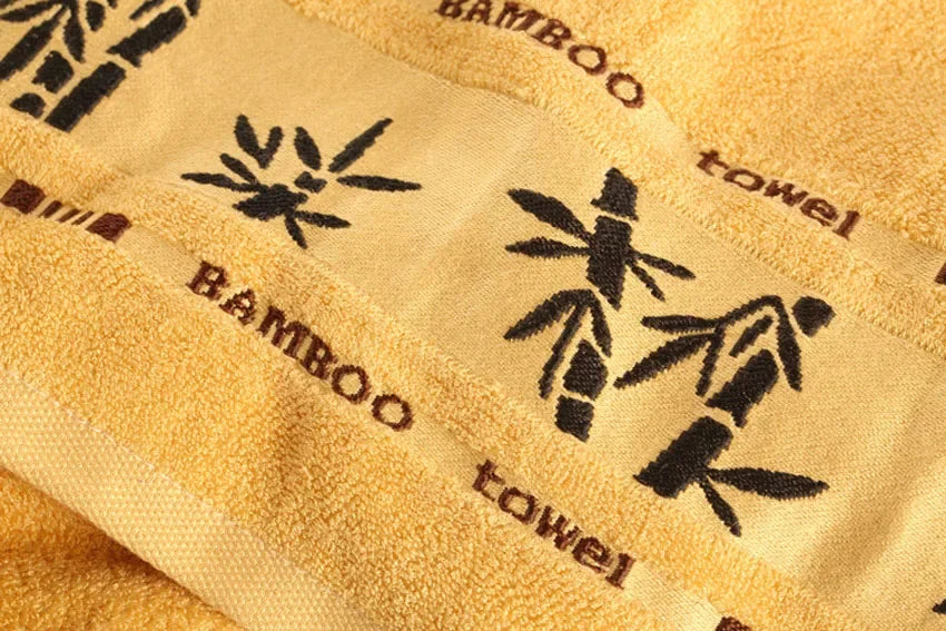 Bamboo Fiber Towels Set