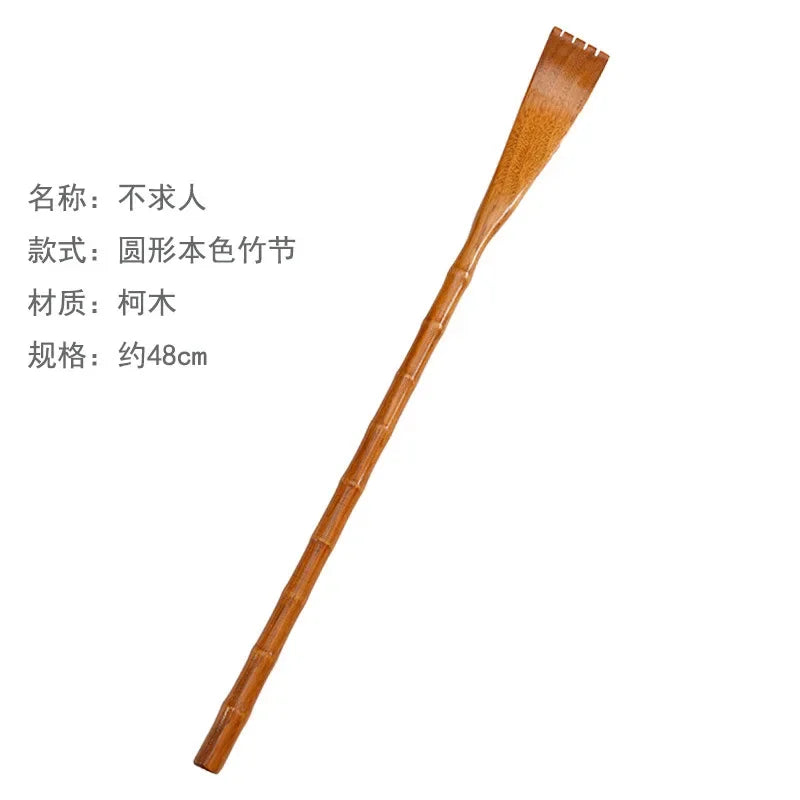 Bamboo Wooden Back Scratcher & Massager