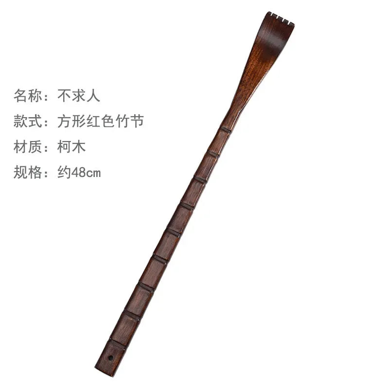 Bamboo Wooden Back Scratcher & Massager