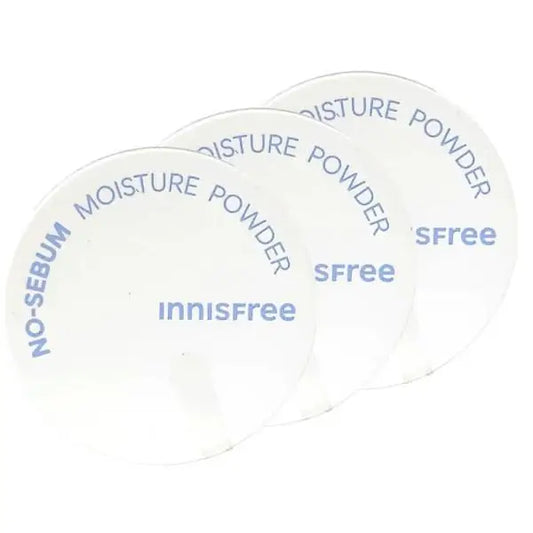 Innisfree No-Serum Moisture Facial Powder 5g x3